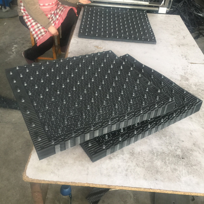 750X2000mm Menara Pendingin PVC Kaku Mengisi Menara Pendingin Media Isi CF750