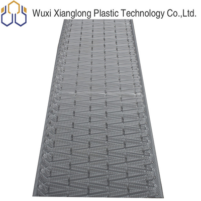 Alkali Resisting Cooling Tower Isi Media PVC Honeycomb Filler 730mm 950mm