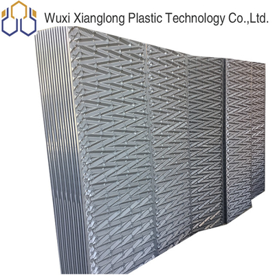Bahan Lebar 750mm Untuk Cooling Tower Fill PVC Filler Untuk KK Cooling Tower Infill
