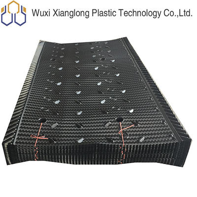 1220mm PVC Cooling Tower Isi Bahan Isi Media Di Cooling Tower Drift Eliminators
