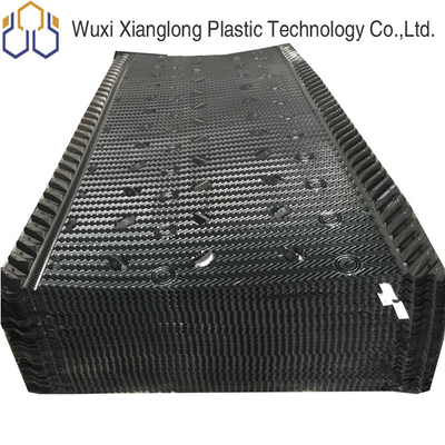 MX75 Cross Flow Cooling Tower Film Isi Pvc Hitam 1520 Mm