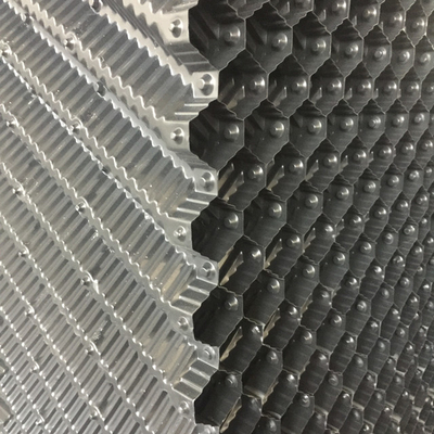 Cooling Tower PVC Filler Sheet Counterflow Filler 610mm Cooling Tower Filing Pack