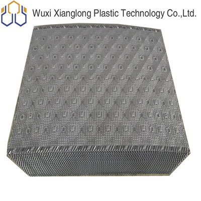 Honeycomb PVC Sheet Cooling Tower Filler Penggantian Media 850mm 1000mm