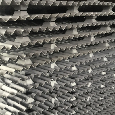 850X1000mm Cooling Tower Infill Air Cooling PVC Filler 0.32mm-0.6mm