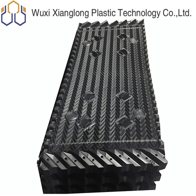 Cross Flow PVC Black Cooling Tower Media Cooling Tower Bahan Kemasan