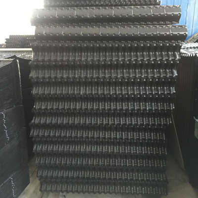 Komponen Menara Pendingin 25mm PVC Drift Eliminator Kondensor Evaporatif Seluler