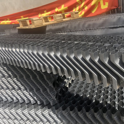 Cross flow wave PVC drift eliminator PVC FILL untuk menara pendingin