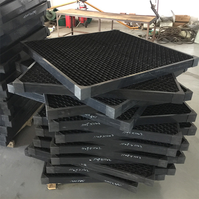 Menara Pendingin Louver Saluran Masuk Udara PVC 2400mm Lebar 85mm Kedalaman