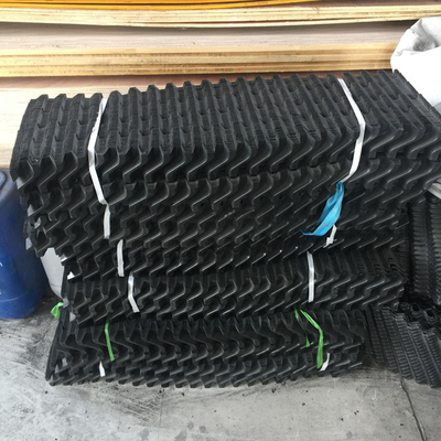 Ventilasi Air Inlet Louver Water Treatment Cooling Tower Louver 0.6mm