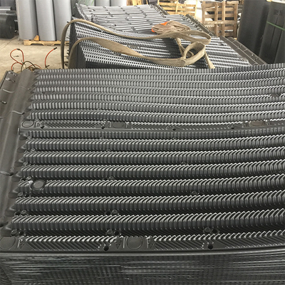 Polyvinyl Chloride Cooling Tower PVC Mengisi Harga Hanging Cross Flow Media Sheet