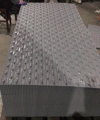 750X2000mm Menara Pendingin PVC Kaku Mengisi Menara Pendingin Media Isi CF750