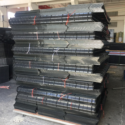 PVC 145MM EAC Drift Eliminator Dari Menara Pendingin Counterflow Crossflow Desain Seluler