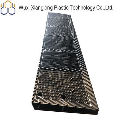 Black Cooling Tower Infill Cooling Tower Paket Pengisi PVC 810mm
