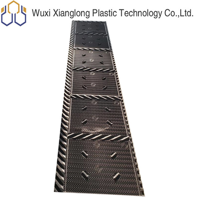 Black Cooling Tower Infill Cooling Tower Paket Pengisi PVC 810mm