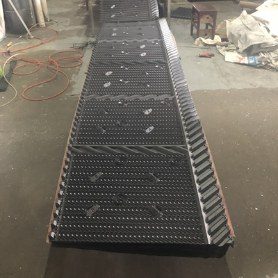 Black Cooling Tower Infill Cooling Tower Paket Pengisi PVC 810mm