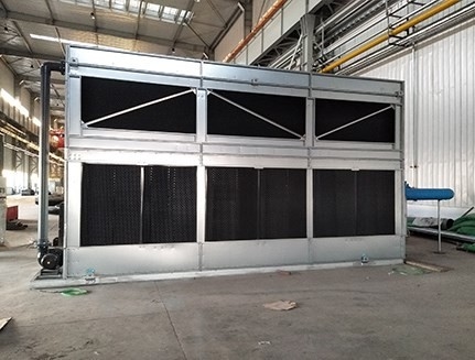 Closed Cooling Water Tower Cross Flow Media Beredar ABS 380V