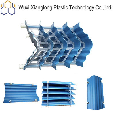 Eliminator PVC Dalam Komponen Menara Pendingin Evaporative Condenser Drift Eliminators