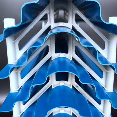 Eliminator PVC Dalam Komponen Menara Pendingin Evaporative Condenser Drift Eliminators