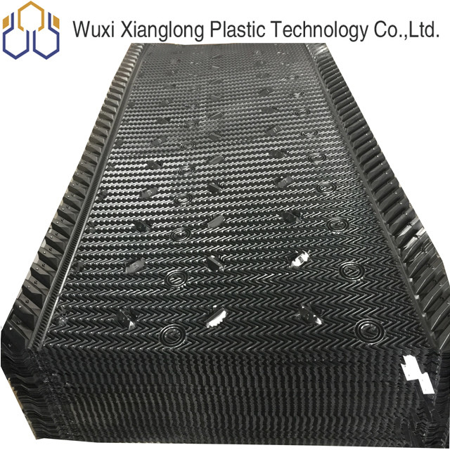 1220mm PVC Cooling Tower Isi Bahan Isi Media Di Cooling Tower Drift Eliminators