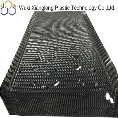 1220mm PVC Cooling Tower Isi Bahan Isi Media Di Cooling Tower Drift Eliminators