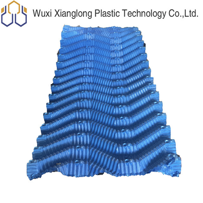 Industrial S Wave Blue Cooling Tower Mengisi Harga Pengisian Pendingin PVC