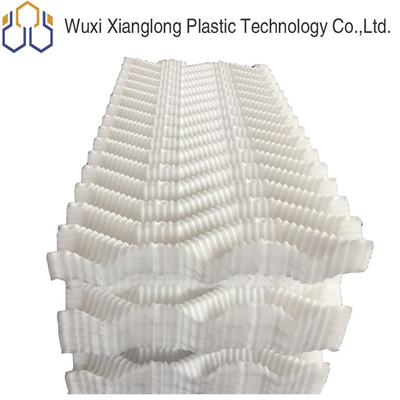 PP S Type Cooling Tower Isi Plastik Natural PVC Draft Eliminator