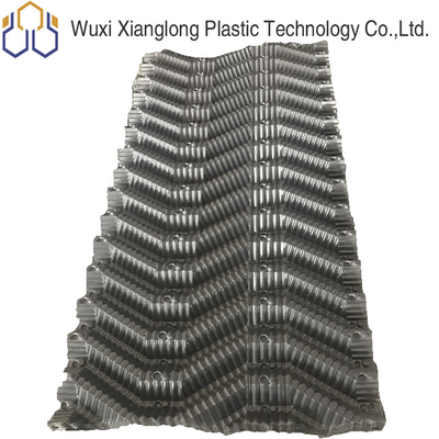 Paket Isi Menara Pendingin PVC Hitam Biru Isi Sarang Lebah 500mm 0.32-0.6mm