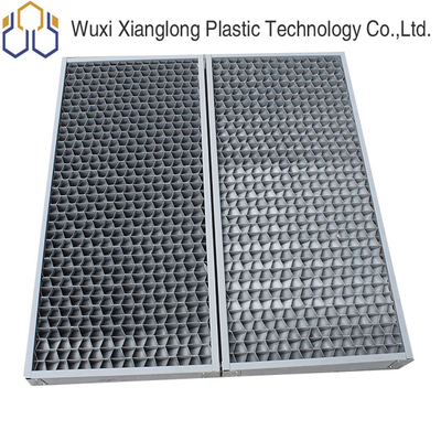 PVC CPVC Air Inlet Louvers 62mm 70mm Cooling Tower Louver Untuk Drift Eliminator