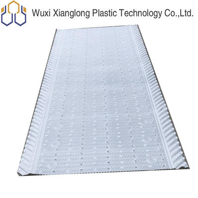 PP PVC International Cooling Tower Mengisi Penggantian Cross Flow 20mm