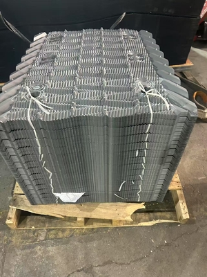 Lebar 800mm Material Untuk Pengisi Menara Pendingin PVC Filler Untuk Pengisi Menara Pendingin KK dengan tepi hanyut